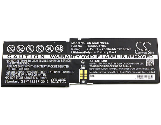 Replacement Battery for Microsoft Surface Book 1 2 1703 1704 1705 CR7-00001 CR7-00002 CR7-00005 CR7-00007 DAK822470K G3HTA020H G3HTA044H G3HTA045H