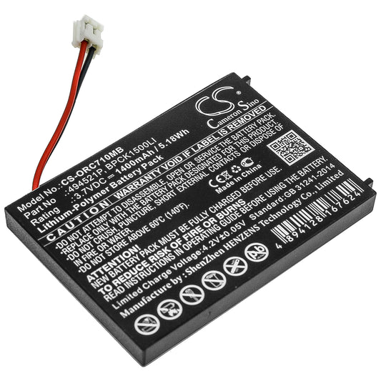 Replacement 494251P Battery for ORICOM Secure SC 710 705 703 SC705 SC701 SC705 Baby Monitor