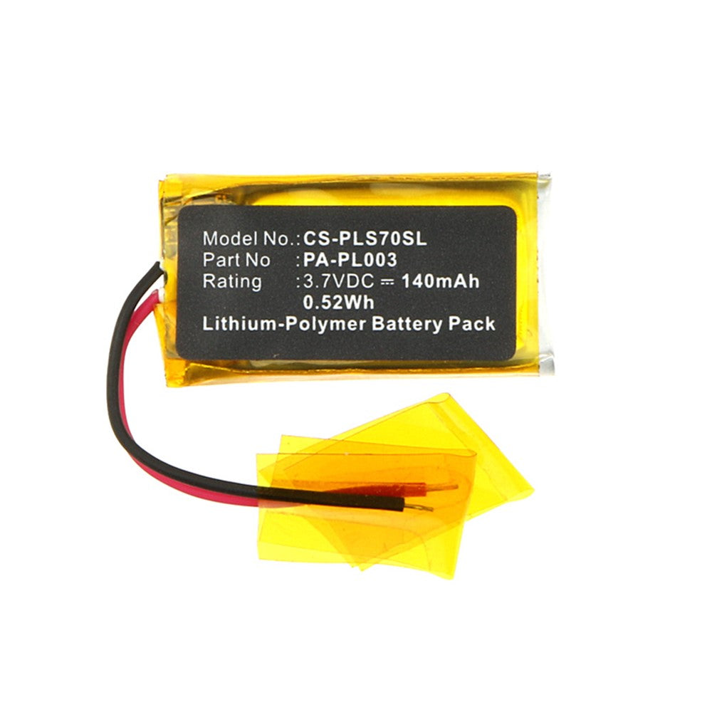 Plantronics Poly WH210 Savi Office CS70 CS70N W730 Voyager Pro PA-PL003 66278-01 79879-01 Wireless Headset Replacement Battery