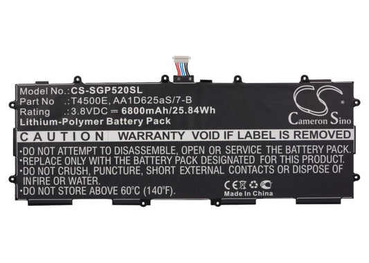 Battery For Samsung GALAXY Tab 3 10.1 P5210 P5200 T4500C T4500E