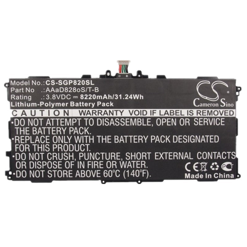 Replacement Battery for Samsung Galaxy Tab 3 Plus 10.1 GT-P8220 GT-P8220E CS-SGP820SL