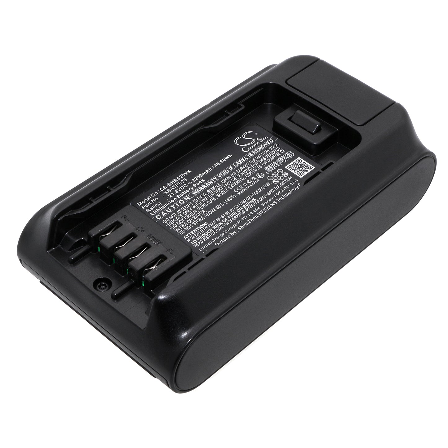 Replacement Battery for Shark Cordless Detect Pro IW3611 IW3511 IW3615 IW3611 IW1611 IW1600 IW3110C IW3111C IW3120C XBTR625 XBTR625KSLEU Vacuum