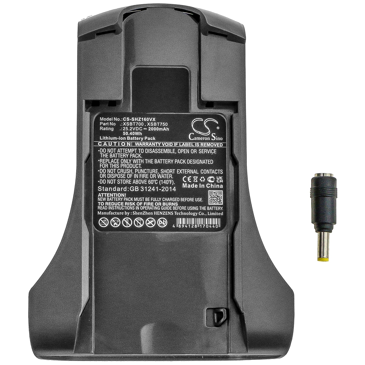 Replacement Battery for Shark IZ201 IZ251 IZ462H IZ482H IZ483H IZ202UK IZ252UK  IZ201UK IZ251UK XSBT700 XSBT700EU XSBT750 XSBT750EU Cordless Vacuum