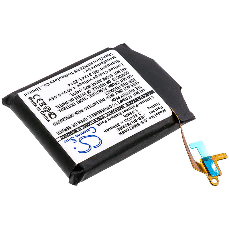 Replacement Battery for Samsung Gear S3 Classic/Gear S3 Frontier/SM-R760/SM-R765/SM-R770/EB-BR760/EB-BR760ABE