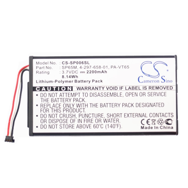 Replacement Battery For Sony PS Vita PCH-1002 1003 1004 1005 1006 1007 1008 1009 1010 1000 1001 1100 1101 4-297-658-01PA-VT65 SP65M Video Game Console