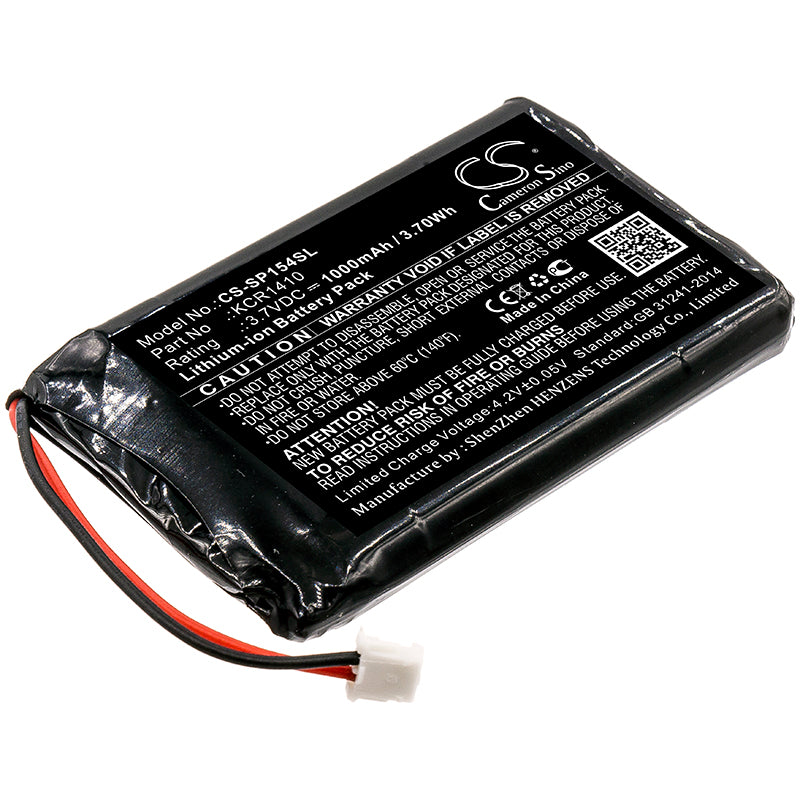 Rechargeable Battery for Sony Playstation PS4 Dualshock 4 Controller CUH-ZCT2/CUH-ZCT2U 2016/CUH-ZCT2E/CUH-ZCT2J/CUH-ZCT2K/CUH-ZCT2M KCR1410 LIP1522