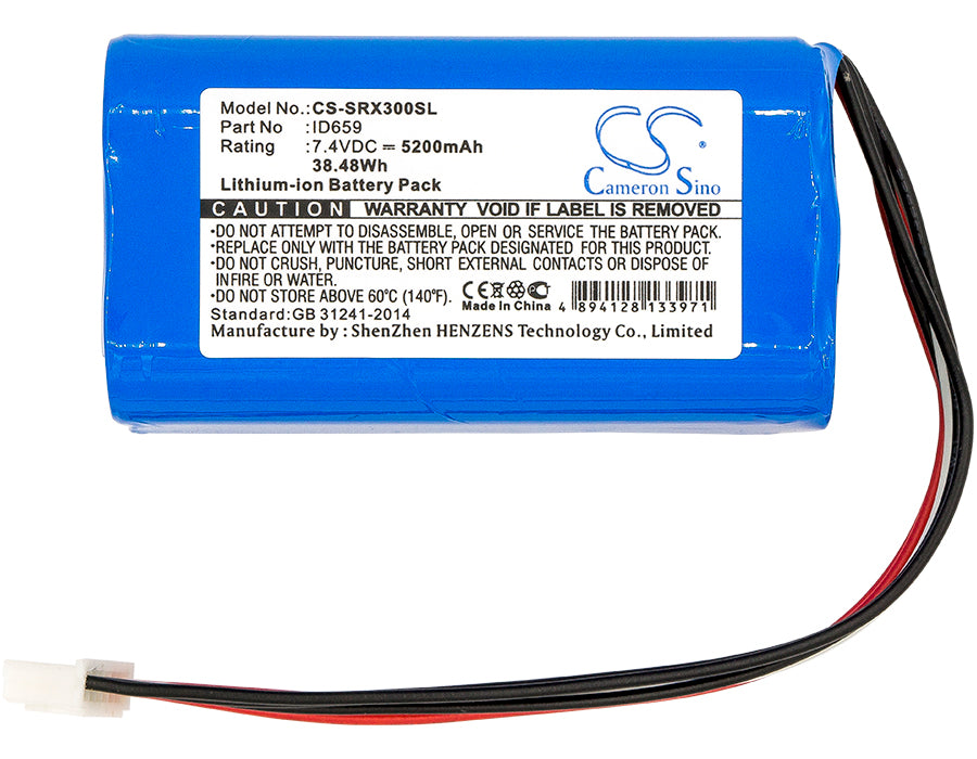 Replacement ID659 ID659B Battery For Sony Bluetooth Speaker SRS-X30 SRS-XB3 SRS-XB30 SRS-XB501g
