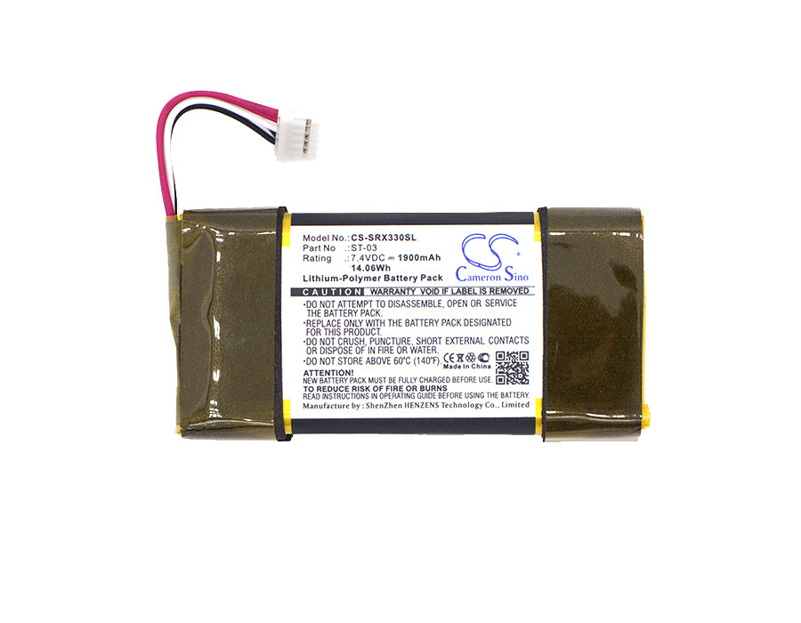 Replacement ST-03 Battery For Sony Bluetooth Wireless Speaker SRS-X33