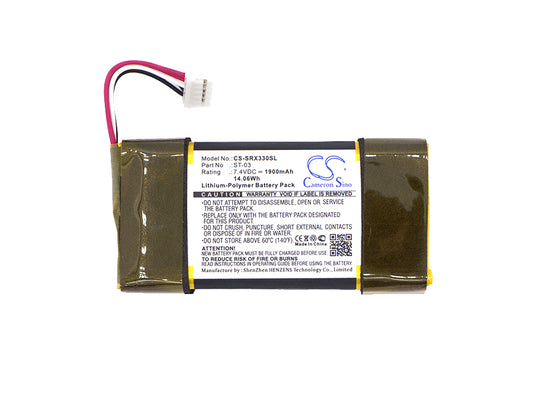 Replacement ST-03 Battery For Sony Bluetooth Wireless Speaker SRS-X33