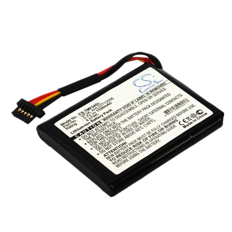 Replacement Battery for TomTom GPS Go 1000 1005 2435 2535 820 825,Go Live 2535M 820,XL 340M, AHL03711022 AHL03713005 VF1C VF3A VF3M