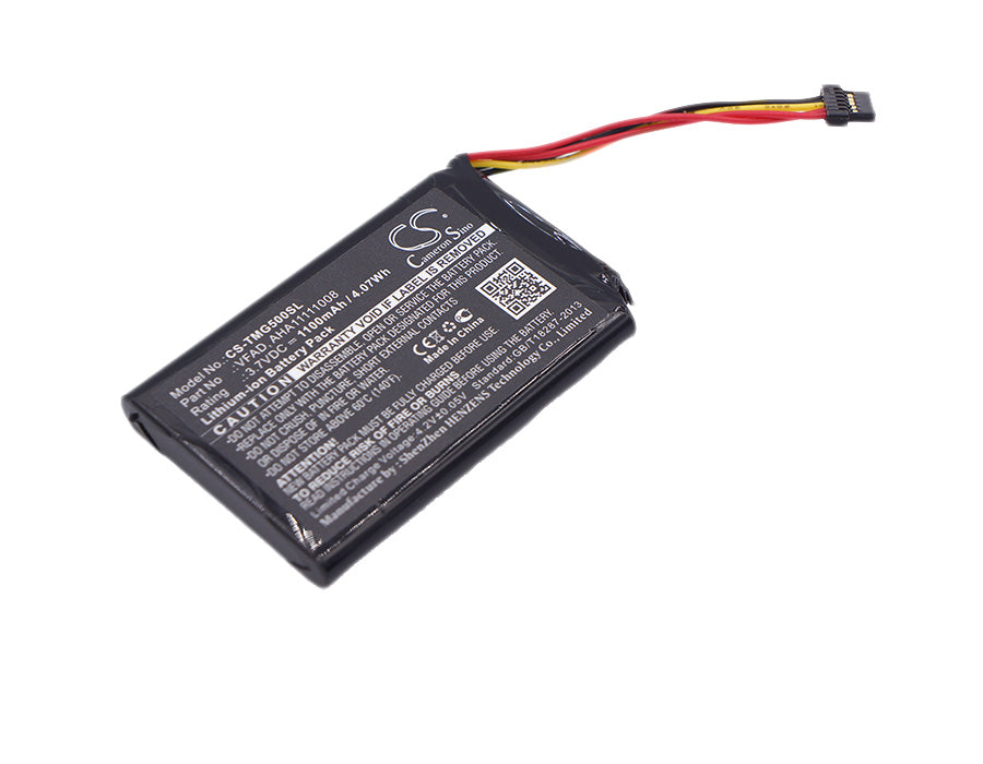 Replacement Battery for TomTom GPS 4FL50 4FL60 Go 5000 5100 6000 6100 6200 Pro 5250 Pro Truck 5250 AHA11111008 VFAD VF6P
