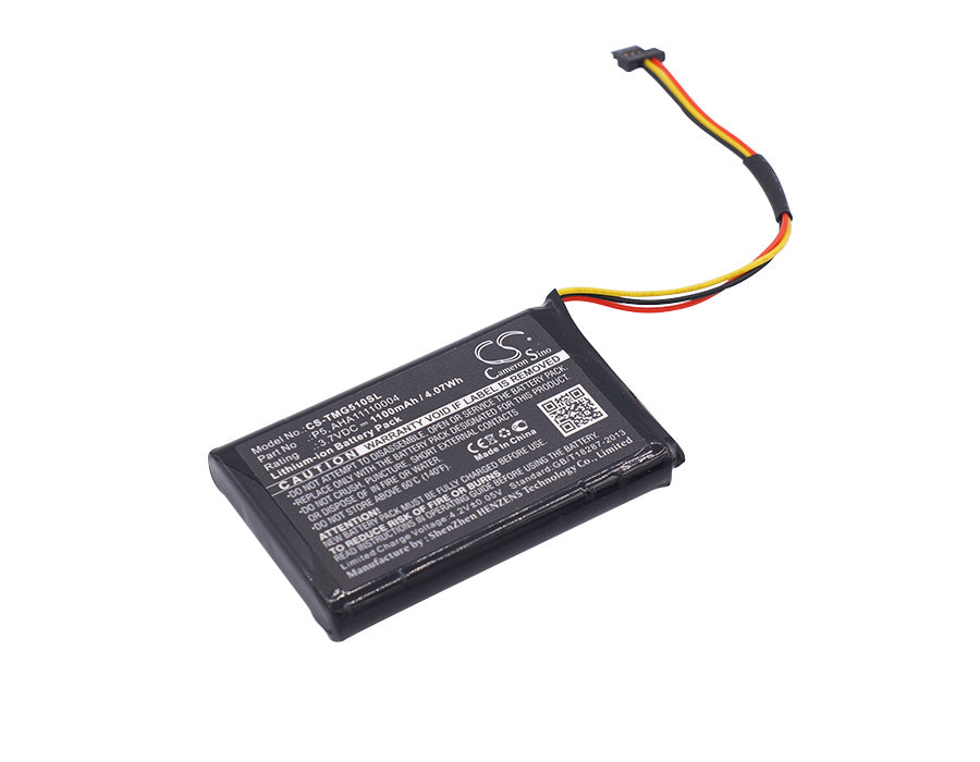 Replacement Battery for TomTom 4FA50 Go 510 520 Go Supreme 6 AHA11110004 AHA11111010 P5 P6 GPS Navigation