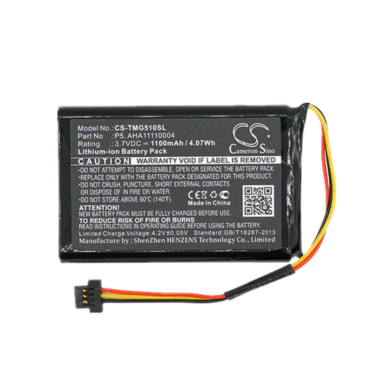 Replacement Battery for TomTom 4FA50 Go 510 520 Go Supreme 6 AHA11110004 AHA11111010 P5 P6 GPS Navigation