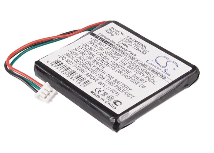 Replacement Battery for TOMTOM 1EX00/4EX0.001.11/Easy/Start/Start 2/AHL03706001/AHL03707002/VF9/VF9B GPS Navigation