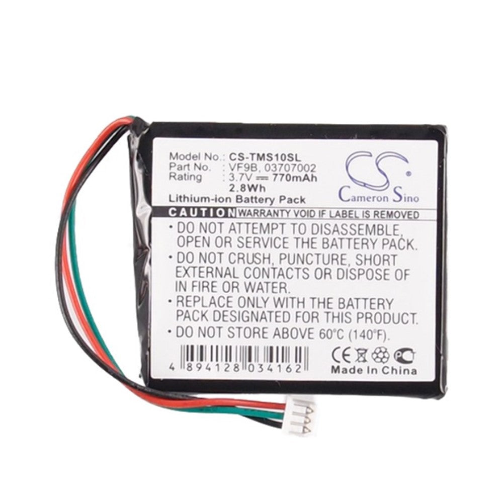 Replacement Battery for TOMTOM 1EX00/4EX0.001.11/Easy/Start/Start 2/AHL03706001/AHL03707002/VF9/VF9B GPS Navigation