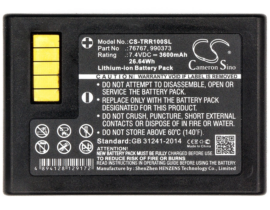 Replacement Battery for Trimble R10 V10 76767 89840-00 990373 GNSS System