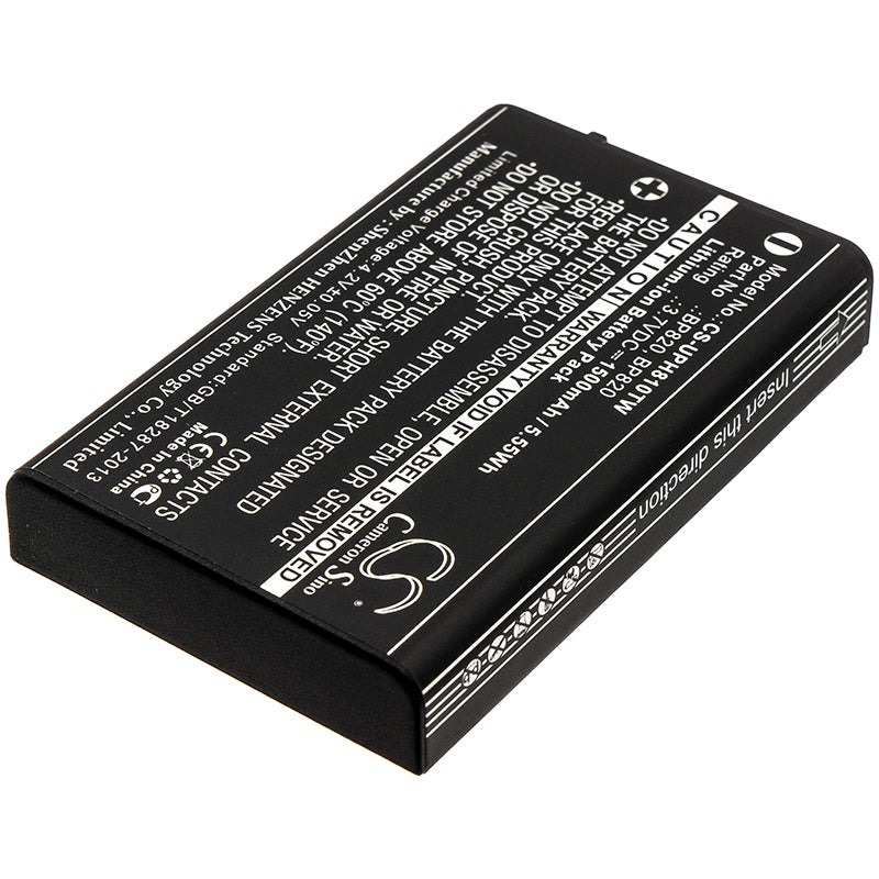 Rechargeable BP820 BP-820 Battery for Uniden UH810 UH810S UH820S UHF Handheld Radio