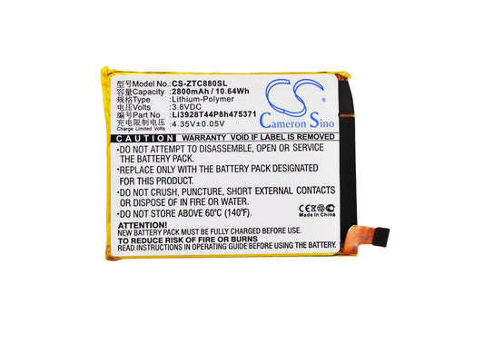 Battery for ZTE AXON Mini B2015,Blade A1,Blade V8 Mini,BV0850,Li3928T44P8h475371,C880,C880A,C880S,Small Fresh 3,Xiao Xian 3