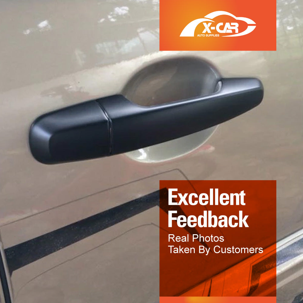 Door Handles Cover for Mitsubishi Pajero Sport 2015-2025 Matt Black protector