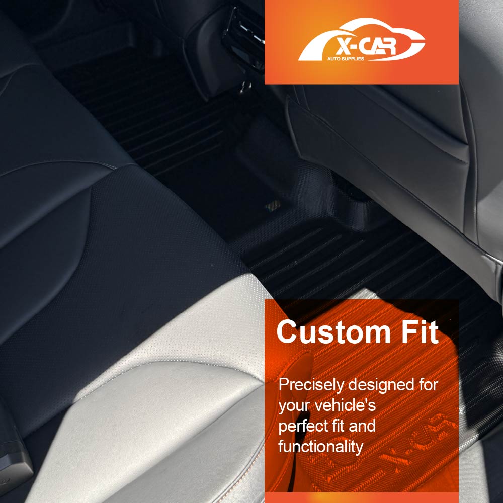3D Floor Mats Boot Liner Set for MG HS AS33 Series 2024-Onwards All Weather Heavy Duty Cargo Car Trunk Luggage Tray Acessories