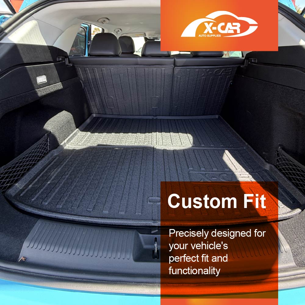 3D Floor Mats Boot Liner Set for MG HS AS33 Series 2024-Onwards All Weather Heavy Duty Cargo Car Trunk Luggage Tray Acessories
