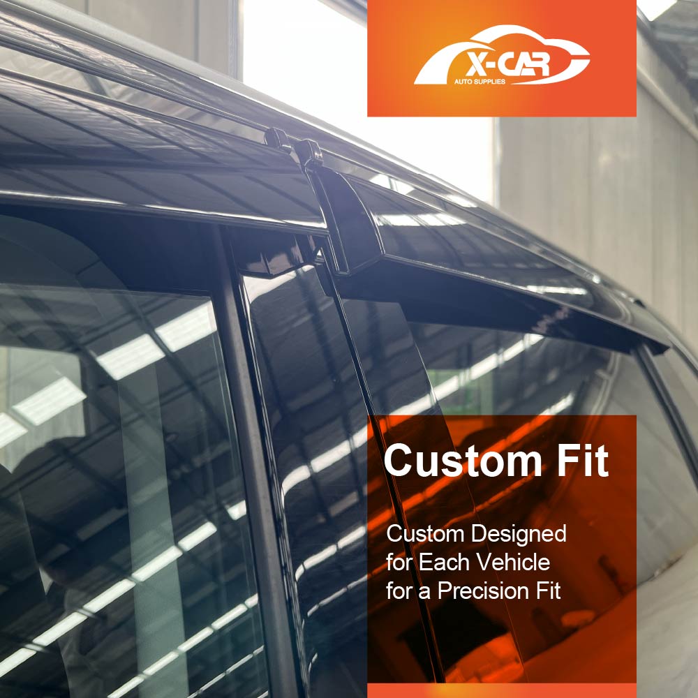 Weathershields for Geely EX5 2025-Onwards Car Weather Shields Wind Deflectors Window Sun Visor 4 Pcs