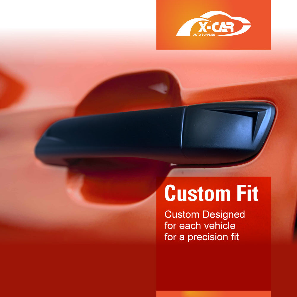 Door Handles Cover for ISUZU D-MAX DMAX Dual Cab 2020-Onwards Matt Black protector