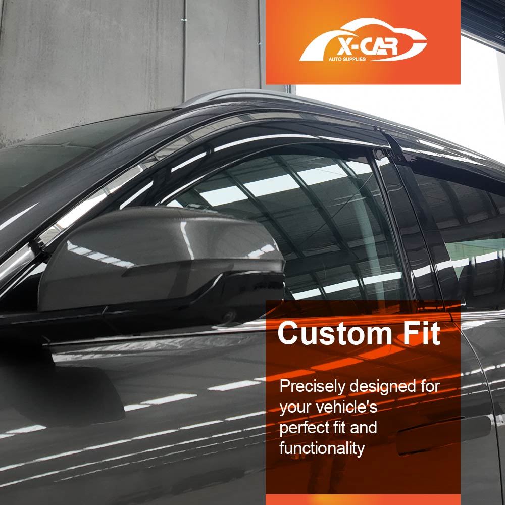 Weathershields for Geely EX5 2025-Onwards Car Weather Shields Wind Deflectors Window Sun Visor 4 Pcs