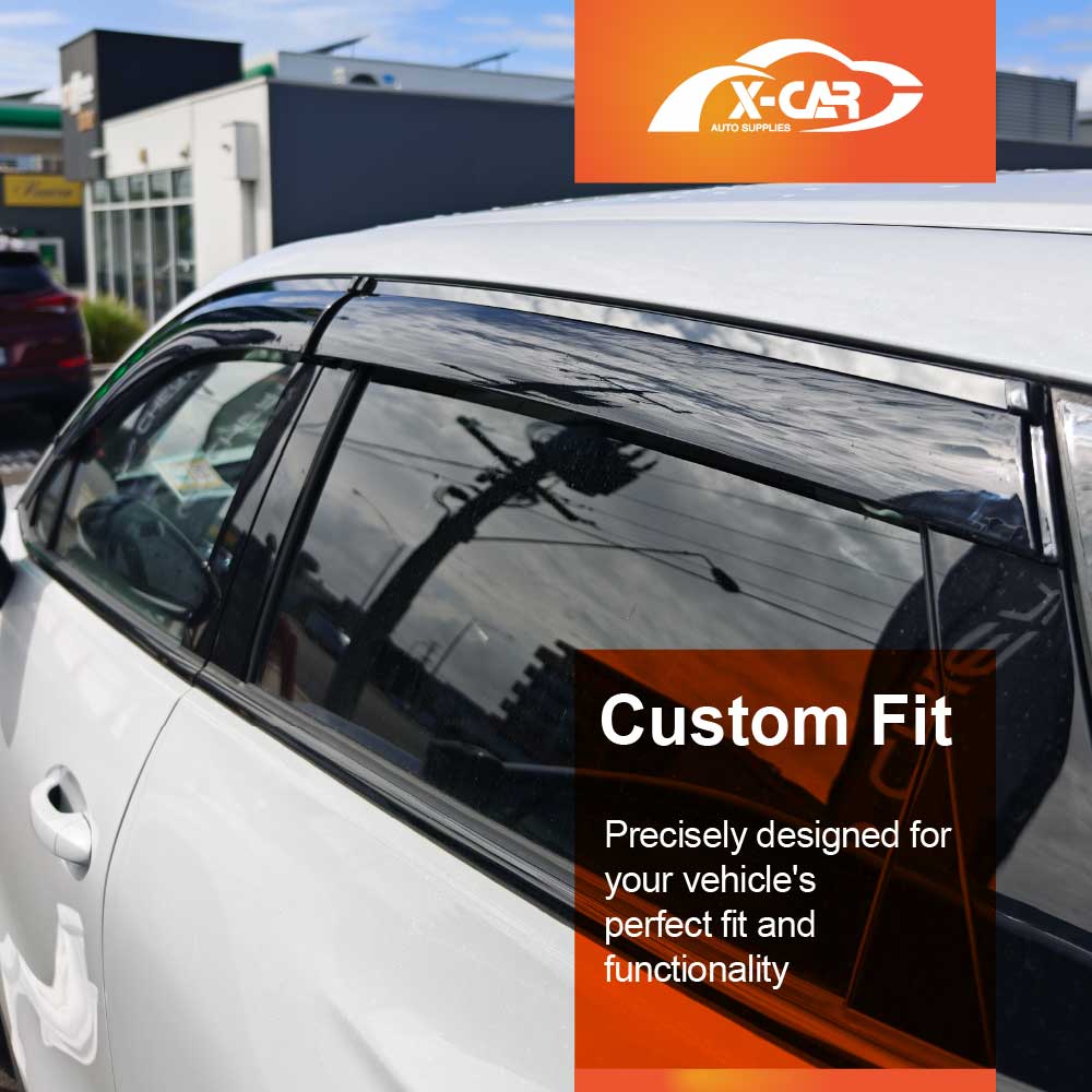 Weathershields for Chery C5 2025-Onwards Car Weather Shields Wind Deflectors Window Sun Visor 4 Pcs