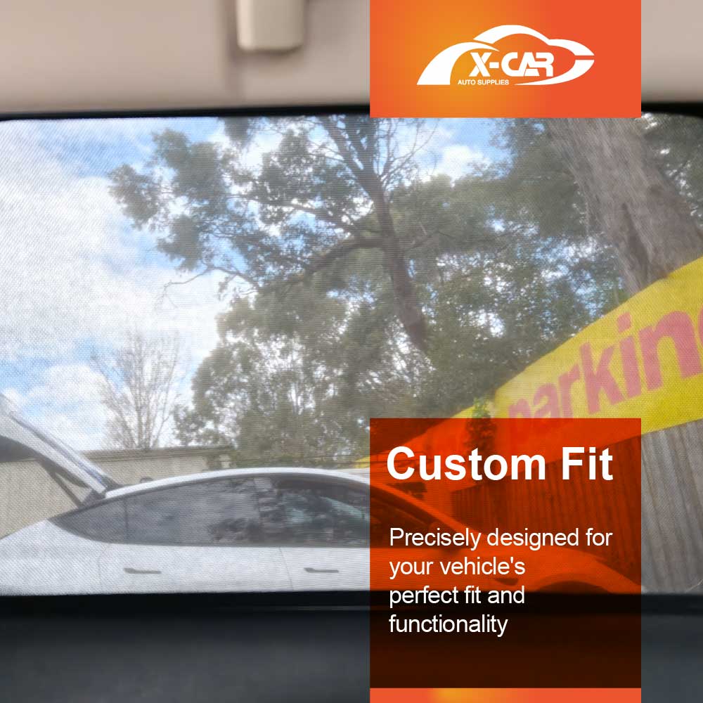 Window Sun Shades for Mitsubishi Outlander 2012-2021 Car UV Protection Custom Rear Windscreen Shade Blind Mesh