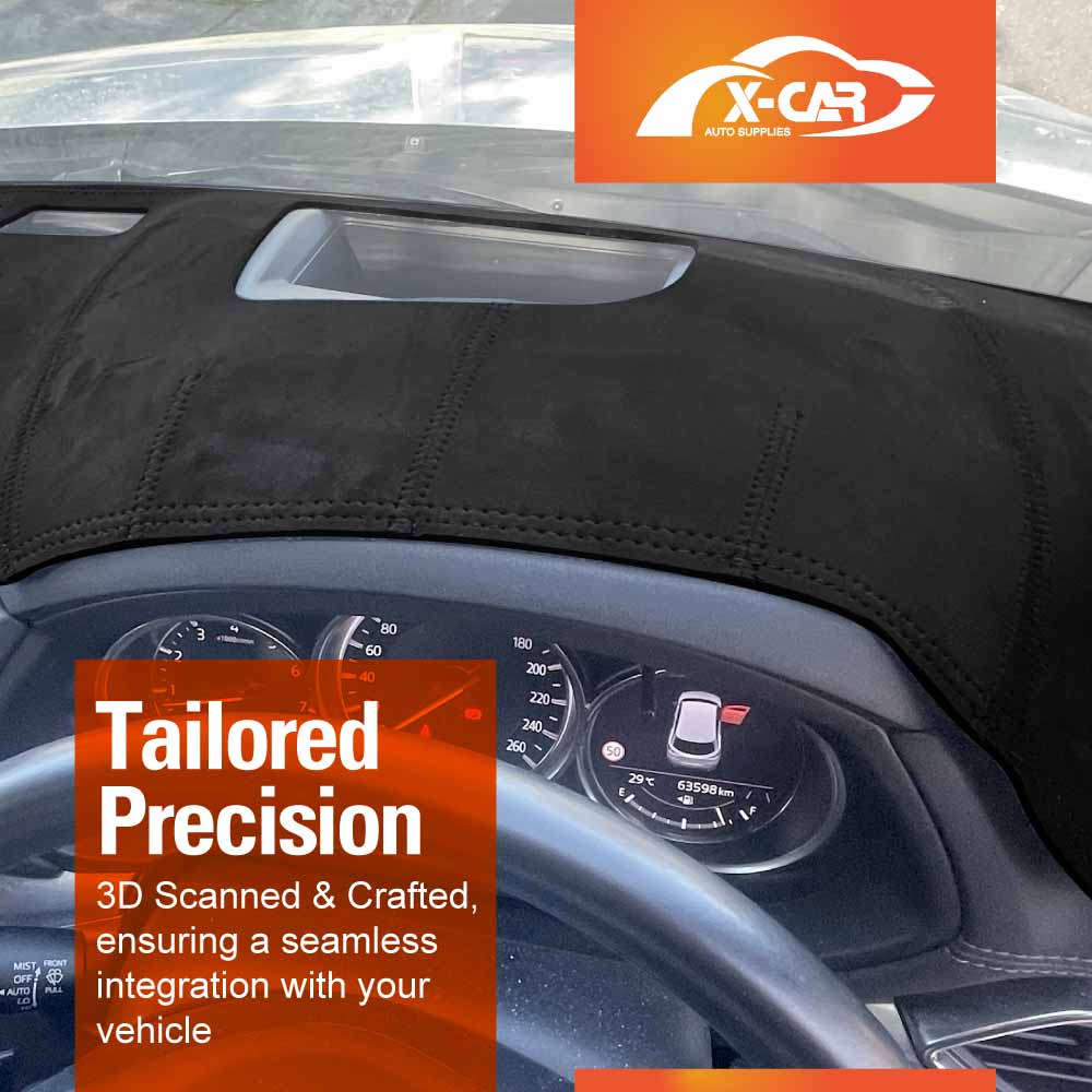 Dash Mat for Mazda CX5 CX-5 2022-2025 Non-Slip Microfiber Pad Interior Accessories