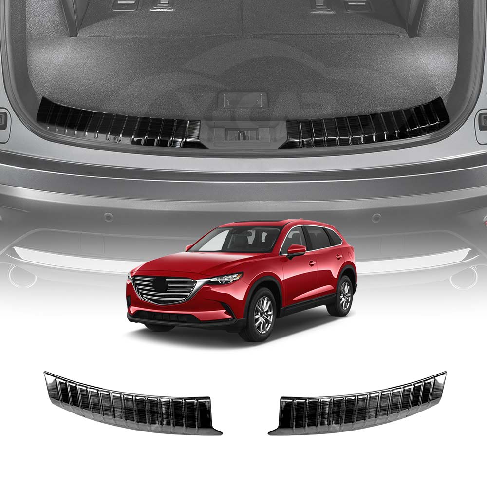 Rear Bumper Guard for Mazda CX9 CX-9 2016-2025 Boot Trunk Step Panel Protector Accessories
