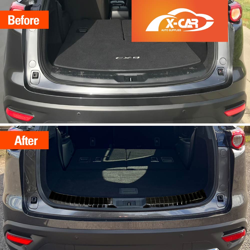 Rear Bumper Guard for Mazda CX9 CX-9 2016-2025 Boot Trunk Step Panel Protector Accessories