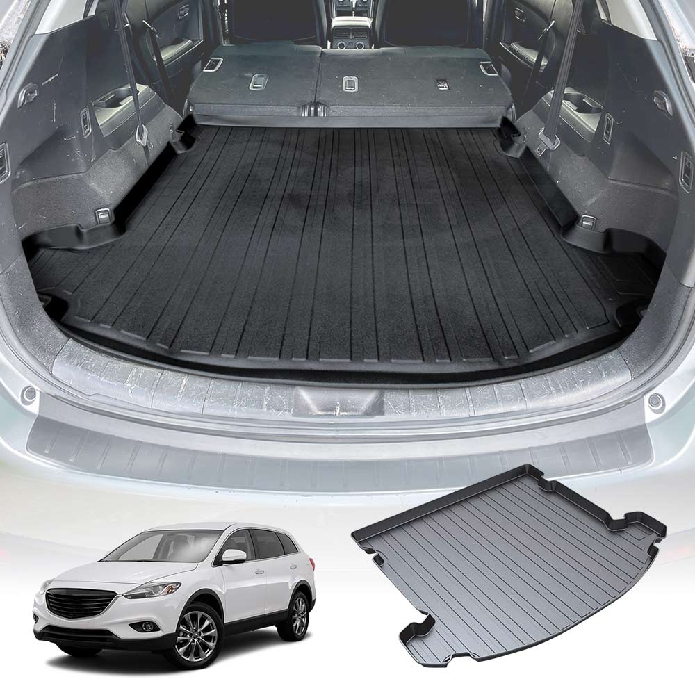 Boot Liner for Mazda CX-9 CX9 2007-2015 All Weather Heavy Duty Cargo Trunk Mat Luggage Tray Car Accessories