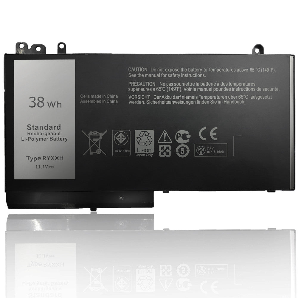 38Wh Dell Latitude E5450 E5550 E5250 Laptop Replacement Battery, Only fit battery part # RYXXH