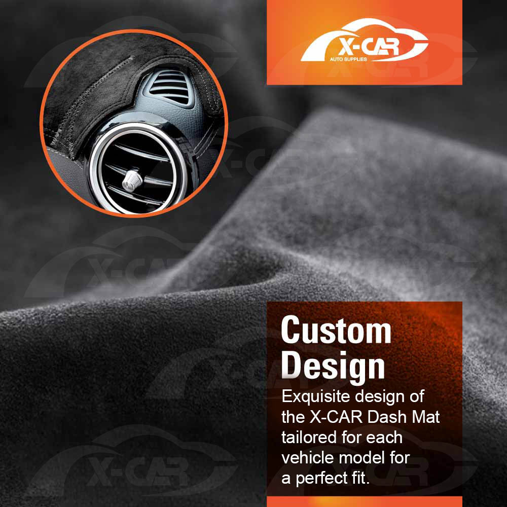 Dash Mat for Toyota HiAce Van 2019-Onwards Non-Slip Microfiber Pad Cover Interior Accessories