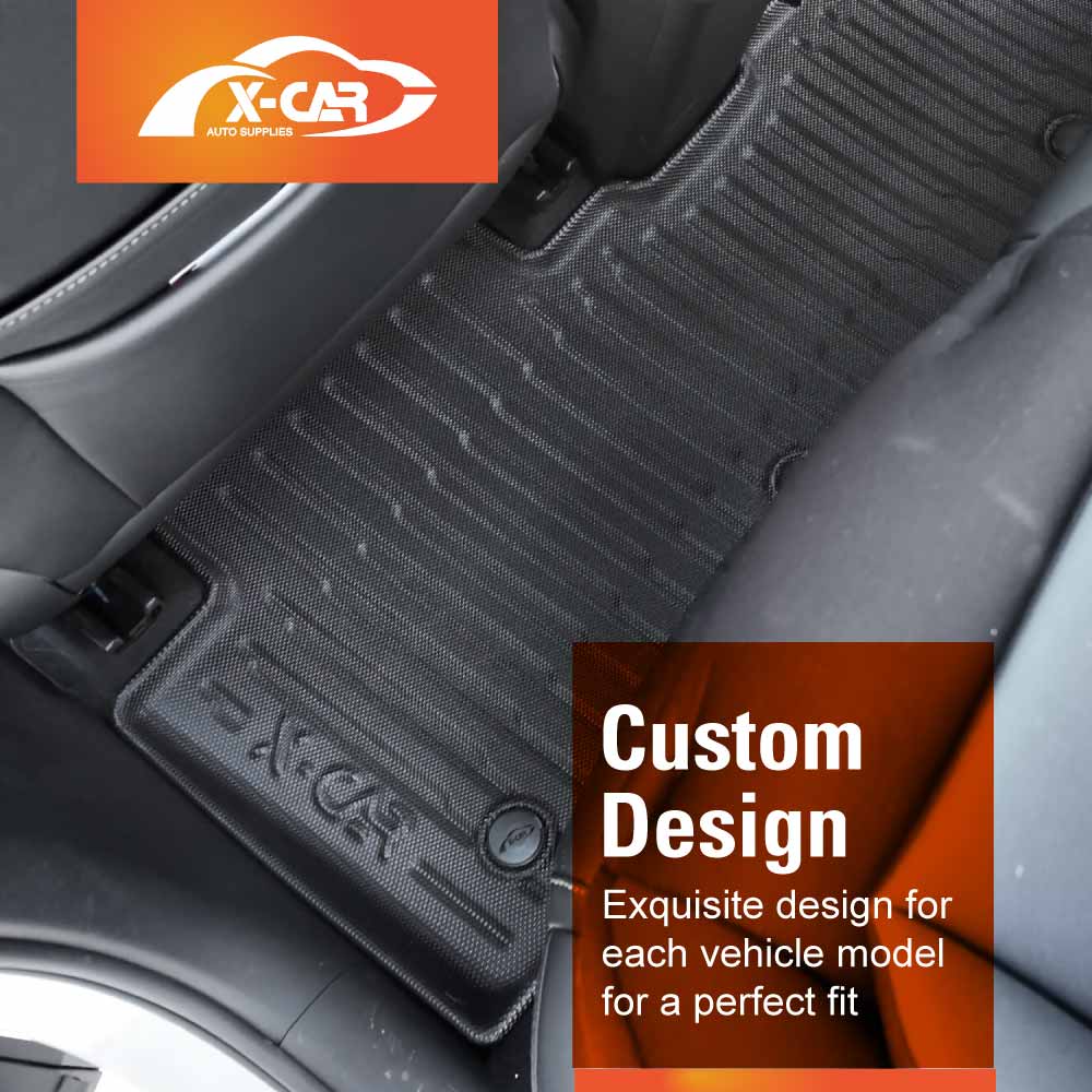 3D Floor Mats for DENZA B5 2026-Onwards Heavy Duty All Weather Car Waterproof Interior Protection Liner Set