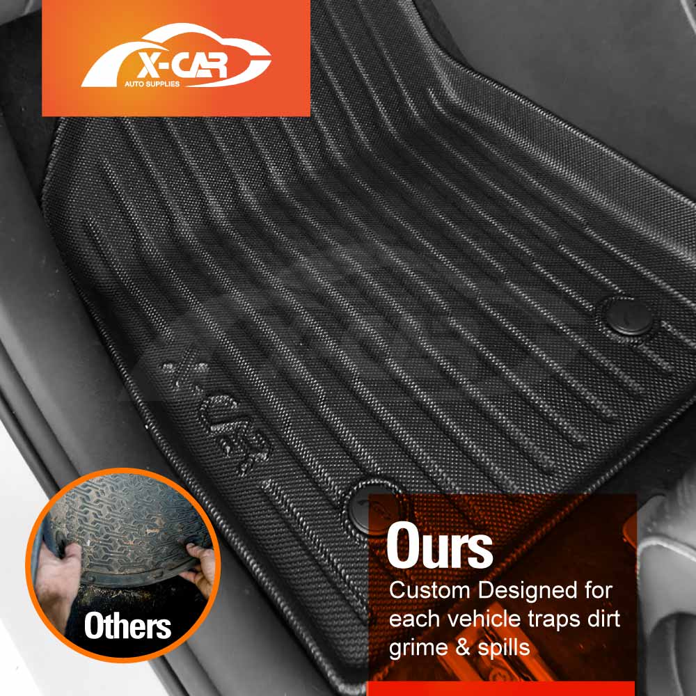 3D Floor Mats for DENZA B5 2026-Onwards Heavy Duty All Weather Car Waterproof Interior Protection Liner Set
