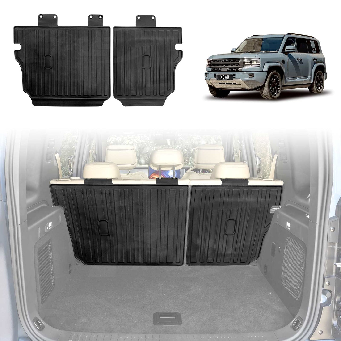 Back Seat Protector for DENZA B5 2026-Onwards All Weather Heavy Duty Car Seat Kick Mats Cover