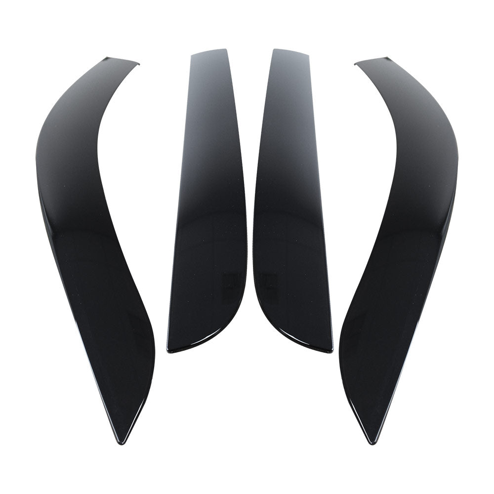 Injection Original Weathershields for Toyota Hilux SR5 Double Cab 2015-2025 Car Wind Deflectors Window Sun Visor 4-Piece Set