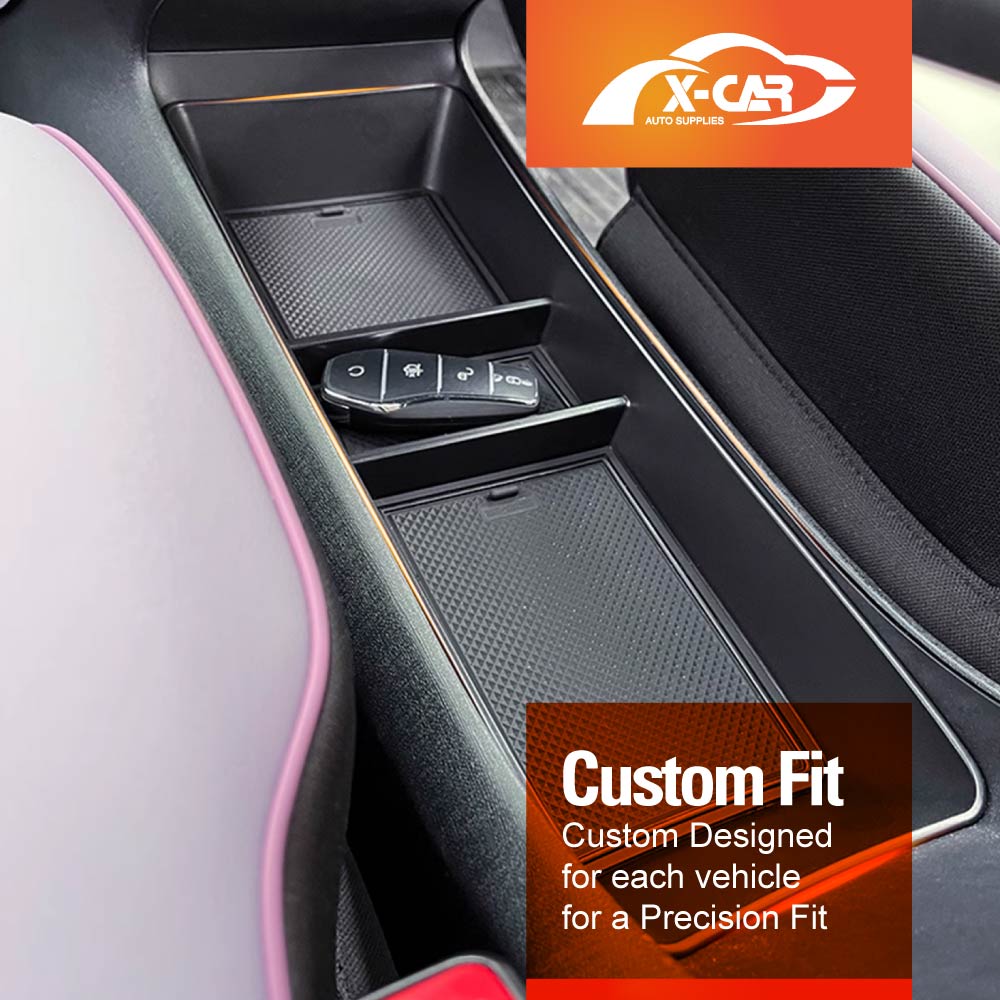 Centre Console Organizer Tray Rubber Cup Holder Insert for BYD Dolphin 2023-2025 Storage Box Interior Accessories