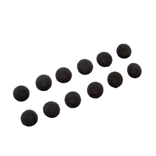 6 Soft Pairs 16mm Replacement Ear Pad Bud Foam Earbud Cover For Sennheiser MX 90 170 500 360 365 370 375 460 470 475 686g 585 760