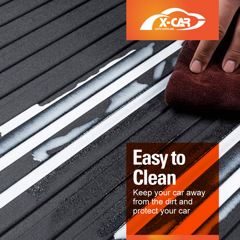 3D TPE Floor Mats for Nissan Navara NP300 D23 Dual Cab 2015-Onwards Customized Heavy Duty All Weather Car Liners