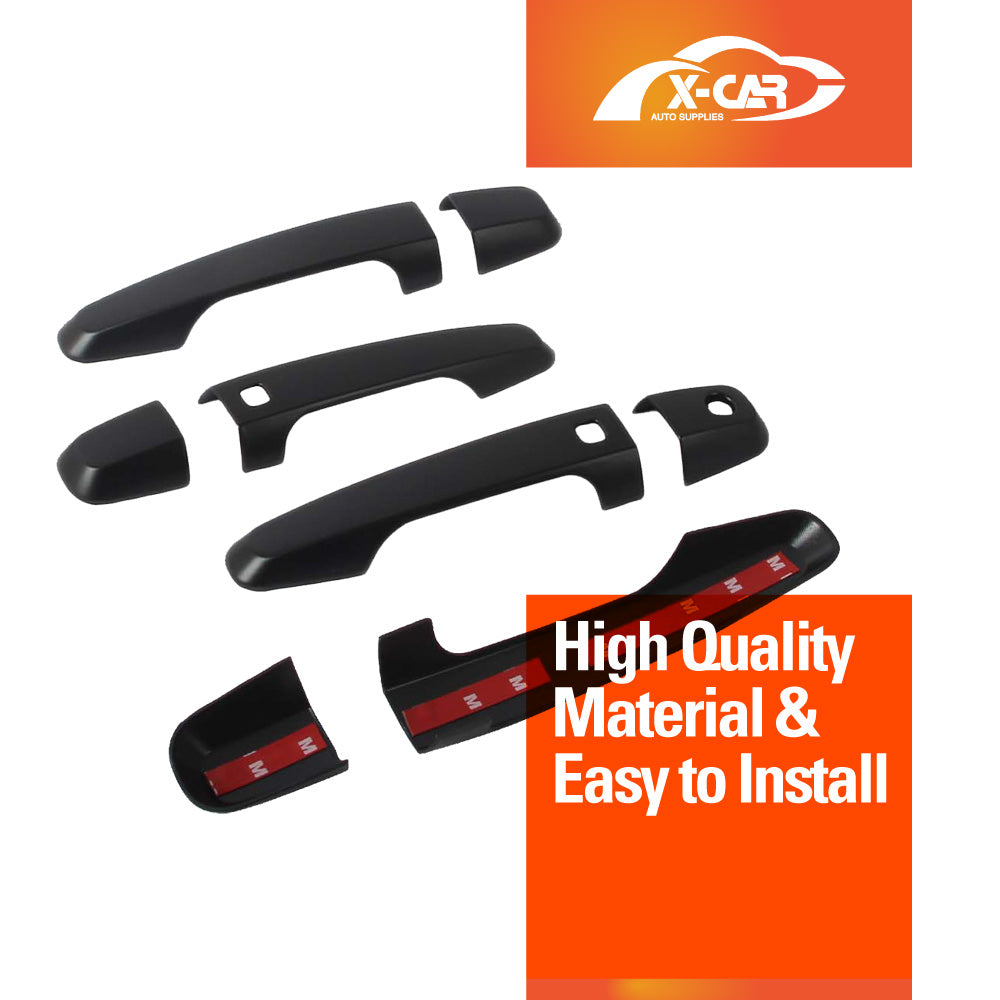 Door Handles Cover for Mitsubishi Pajero Sport 2015-2025 Matt Black protector