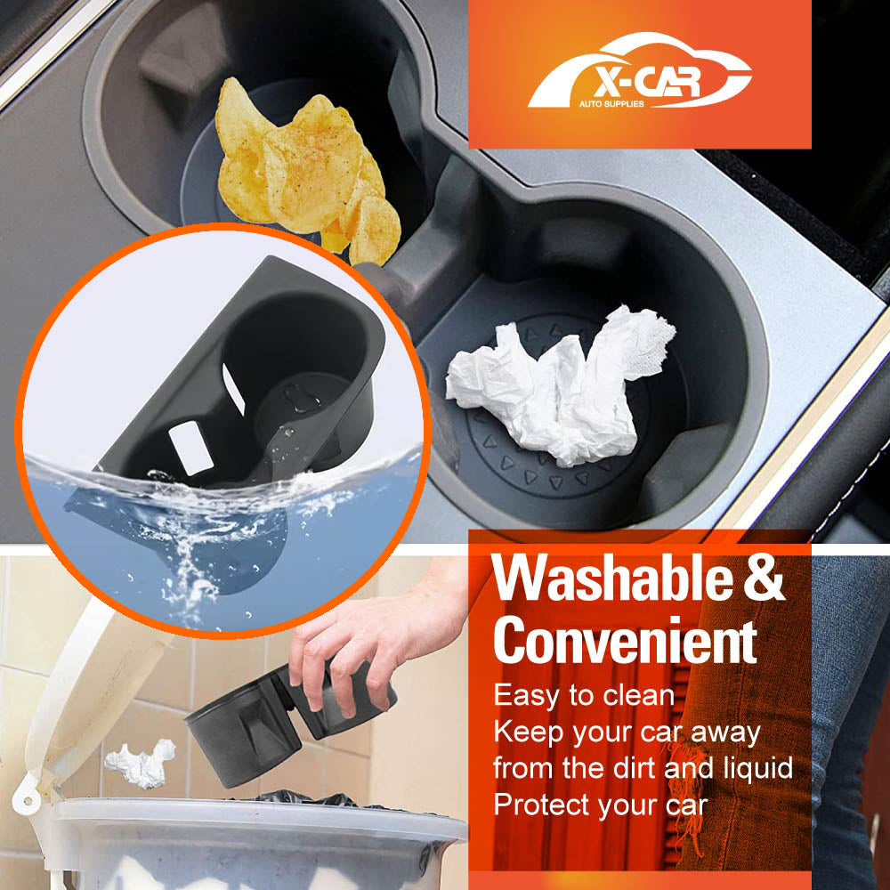 Centre Console Rubber Cup Holder Insert for Honda ZR-V ZRV 2023-Onwards Interior Accessories