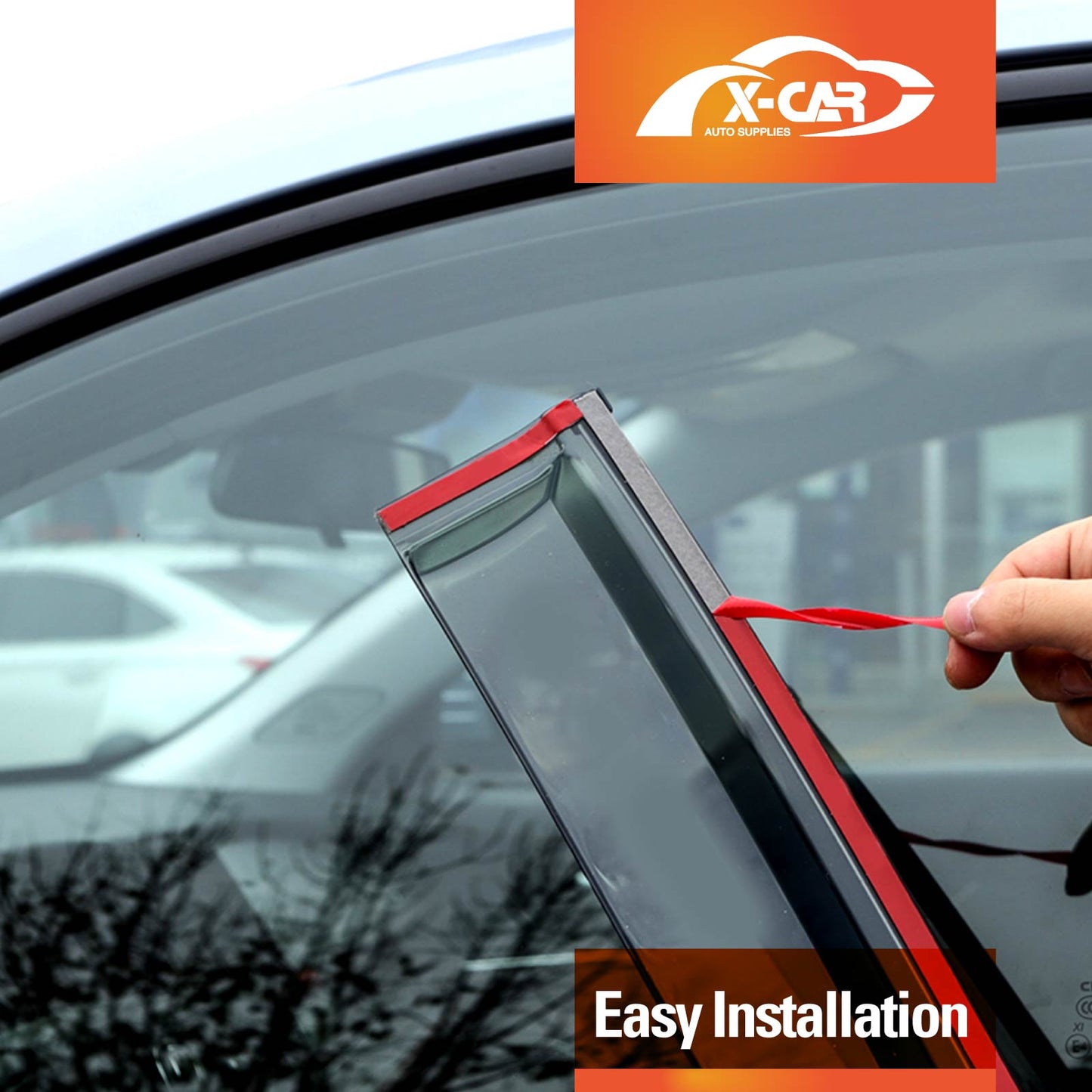 Weathershields for Subaru Forester 6th Gen 2025-Onwards Car Weather Shields Wind Deflectors Window Sun Visor 4 Pcs