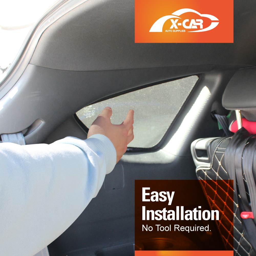 Window Sun Shades for Toyota Prado 250 NON-Rear-View Mirror Camera 2024-Onwards Car UV Protection Windscreen Blind Mesh