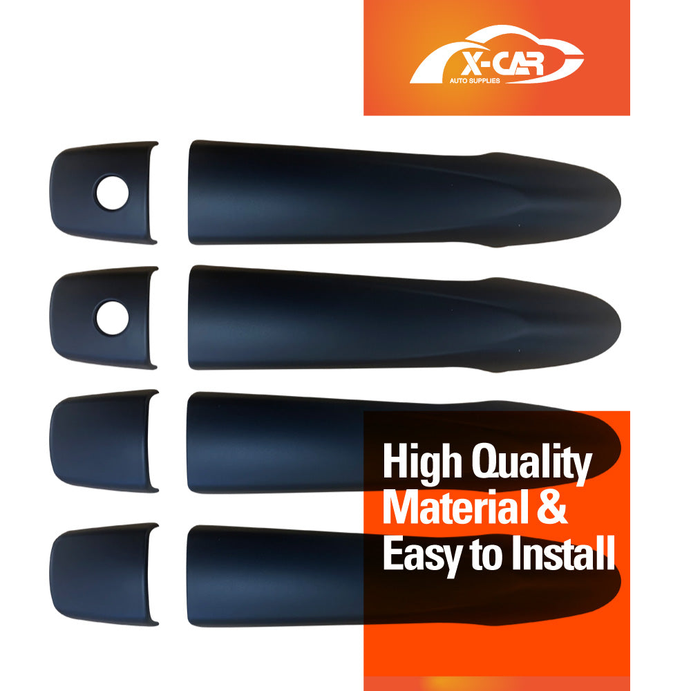 Door Handles Cover for Nissan Navara D23 NP300 2015-2025 Matt Black protector