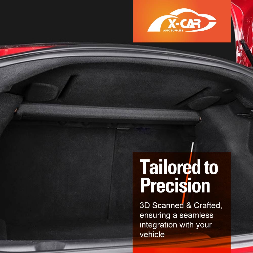 Rear Trunk Soundproof Cotton Mat Cover for Tesla Model 3 2017-2023 Noise Reduce Sound Deadener Material