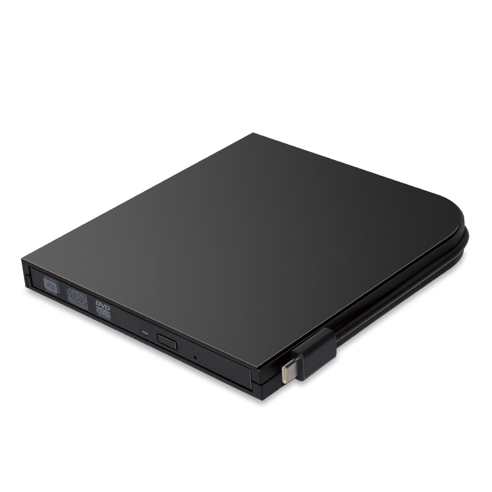 USB & TYPE-C USB-C External DVD-RW CD DVD Drive Burner ReWriter Player for Win/10/8/7 Mac OS Laptop Desktop